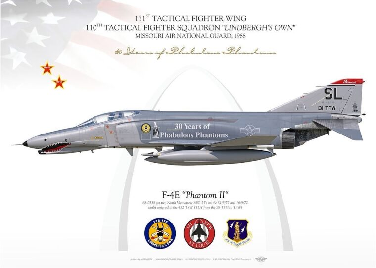 A poster of the 1 8 th tactical fighter wing and its mission.