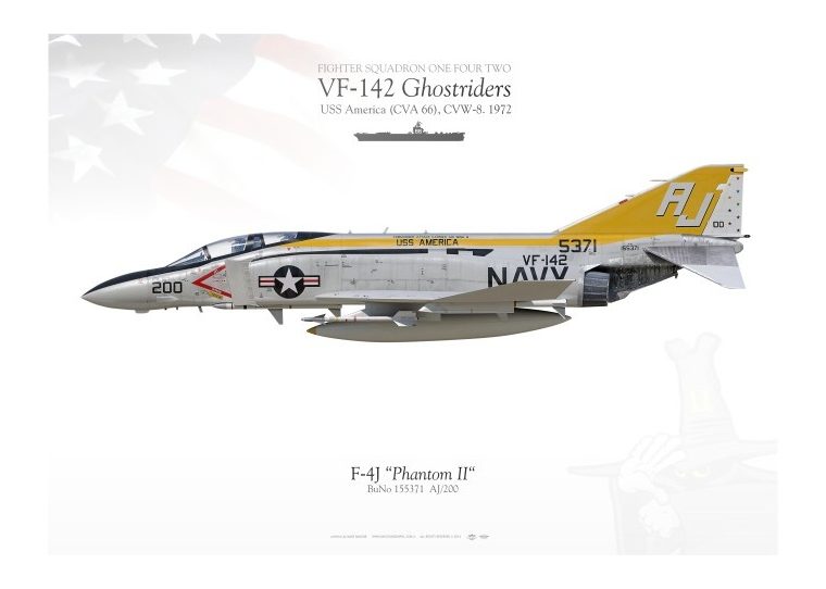 A poster of the u. S. Navy 's fighter jet, vf-1 4 2