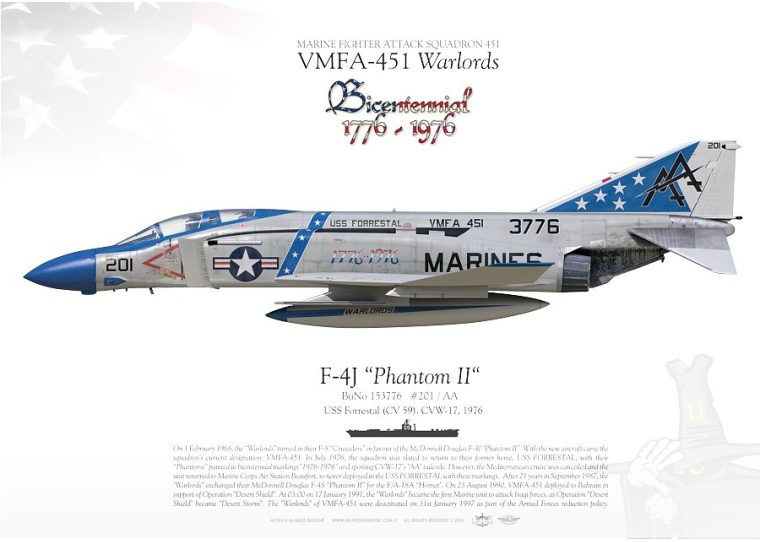 A poster of the fighter jet that is painted to look like it was in the movie.