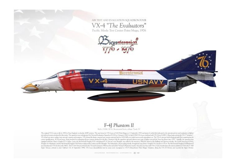 A poster of the u. S. Navy 's f-4 phantom ii fighter jet