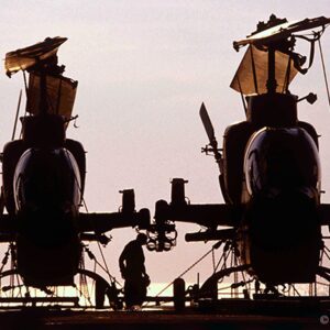 AH-1 Cobras on Deck